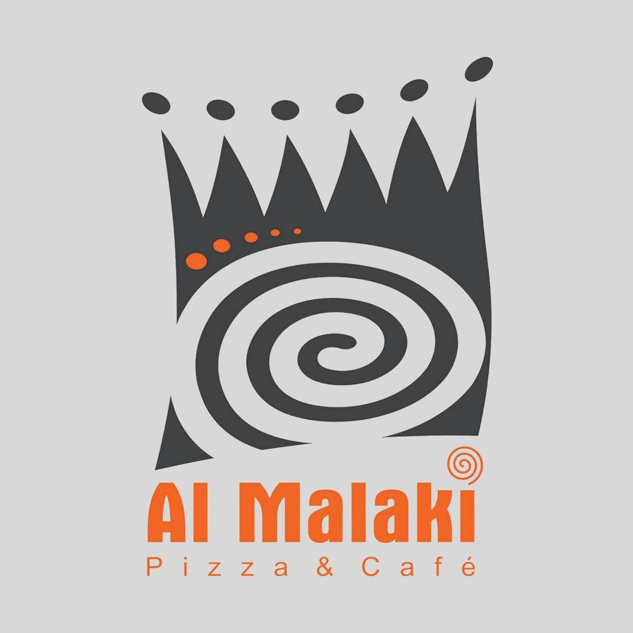 الملكي بيتزا وكافيه  لوغو