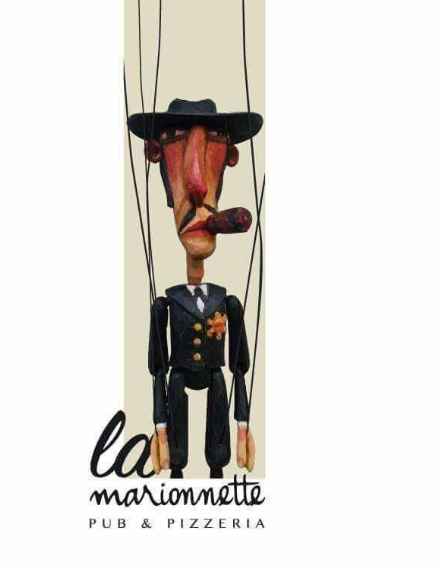 la marionnette pub & pizzeria لوغو