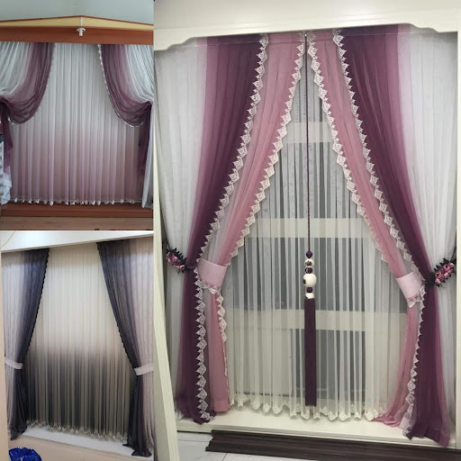 عساف لاقمشة الستائر والمفروشات